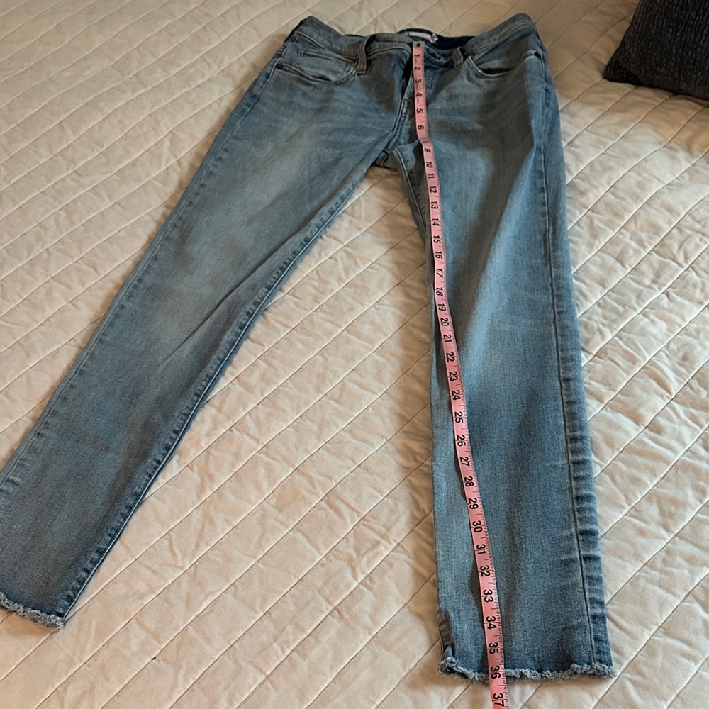 Carve Designs Light Blue Ankle Jeans 0